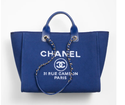 Chanel LARGE SHOPPING BAG 66941 Blue