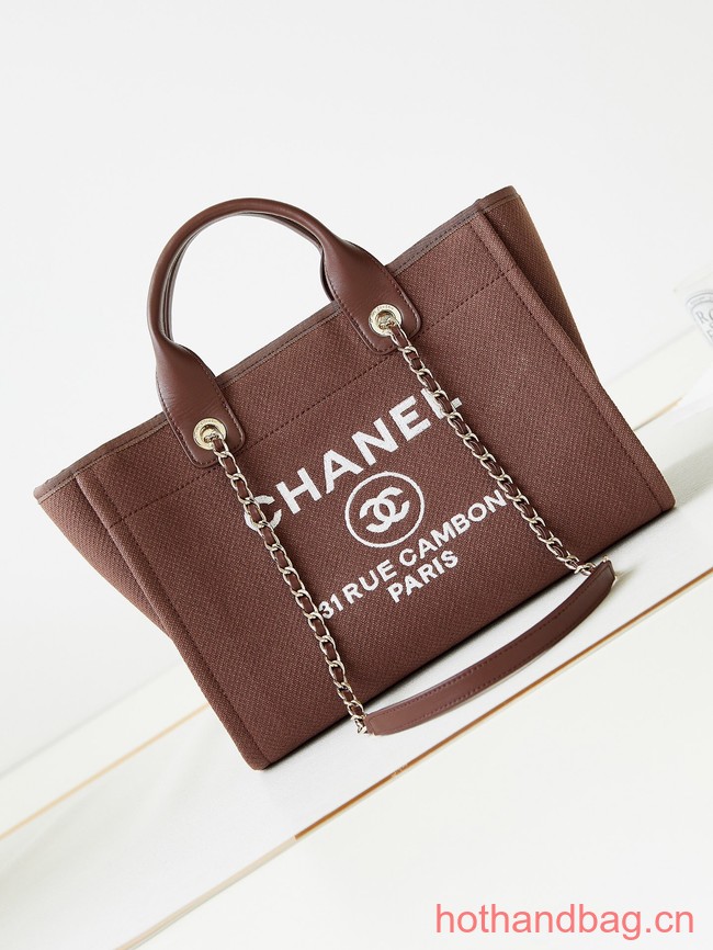 Chanel SHOPPING BAG AS3257 Wine