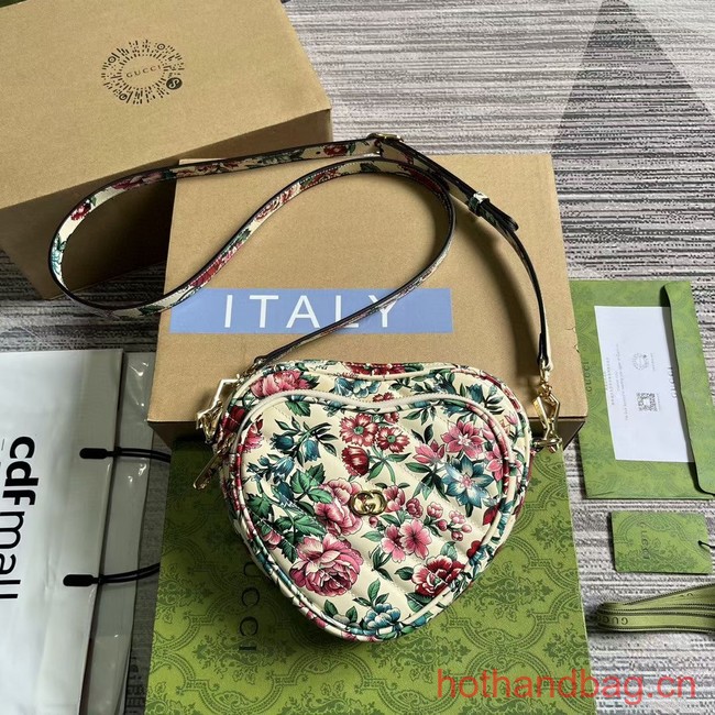 GUCCI SHOULDER BAG 740355 Flowers