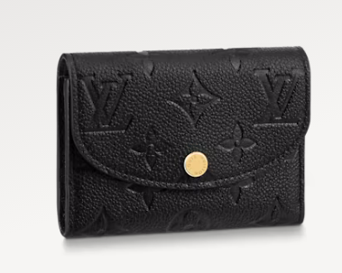 Louis Vuitton Rosalie Coin Purse M82392 Black