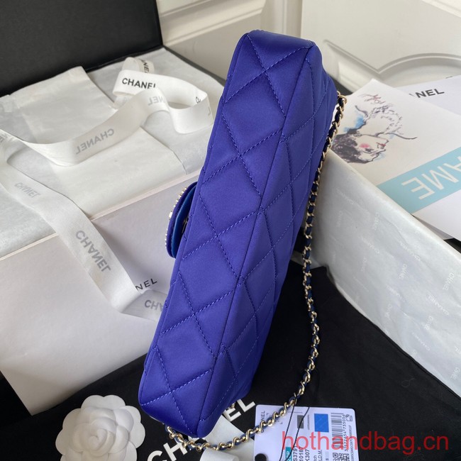 Chanel MINI FLAP BAG AS3791 blue