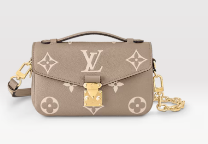 Louis Vuitton Pochette Metis East West M46596 Tourterelle Gray 