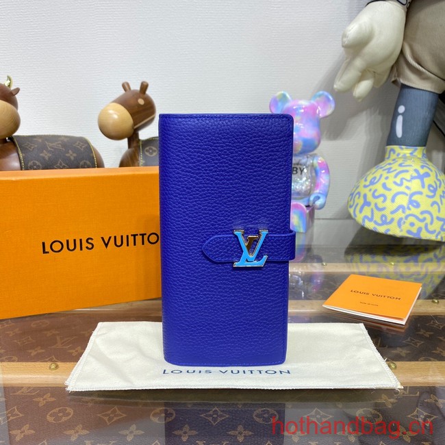 Louis Vuitton Vertical Wallet M82441 Blue