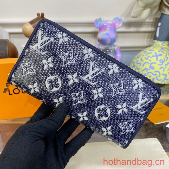 Louis Vuitton Zippy Wallet M82468 blue