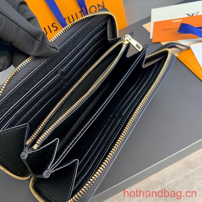 Louis Vuitton Zippy Wallet M60571 black