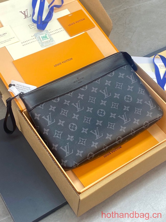 Louis Vuitton Pochette Voyage Souple M82545-2 black