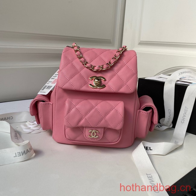 Chanel small BACKPACK AS4398 PINK