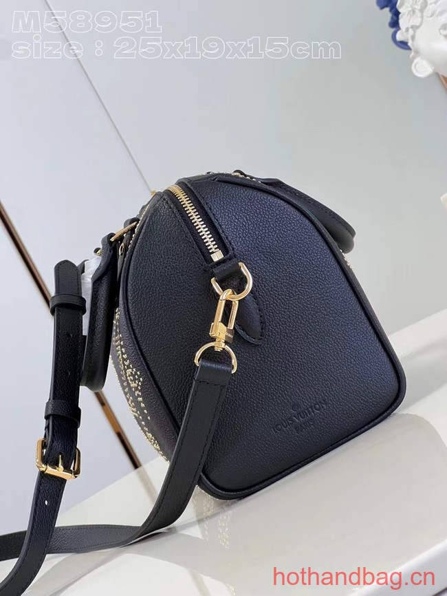 Louis Vuitton Speedy Bandouliere 25 M46736 black