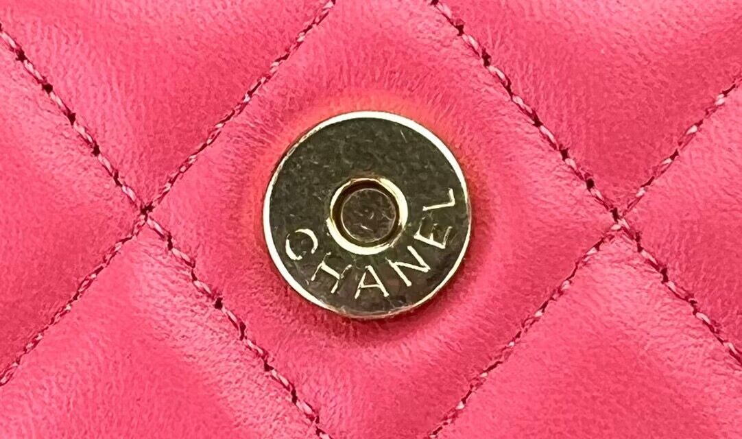 CHANEL 22B Kelly Pearl Top Handle Bag AP3513 Rose