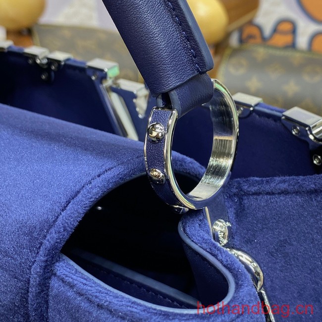 Louis Vuitton Velvet CAPUCINES BB N93164 Midnight Blue