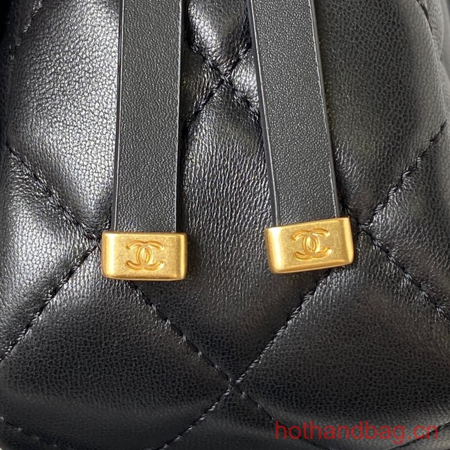 Chanel SMALL FLAP BAG AS4353 BLACK