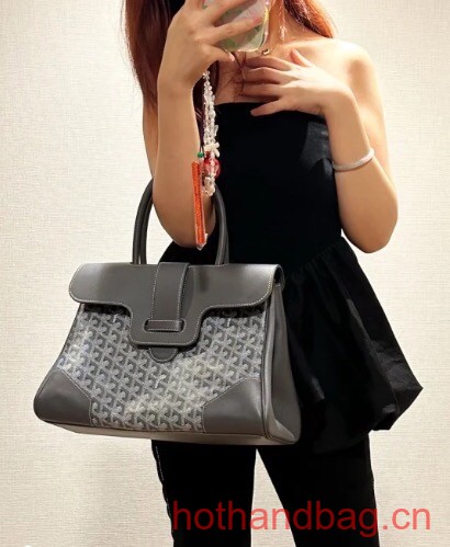 Goyard Calfskin Leather Tote Bag 20300 black