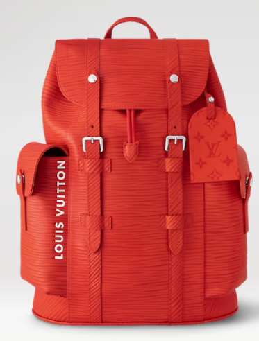 Louis vuitton Christopher MM M23764 Vermillion Red