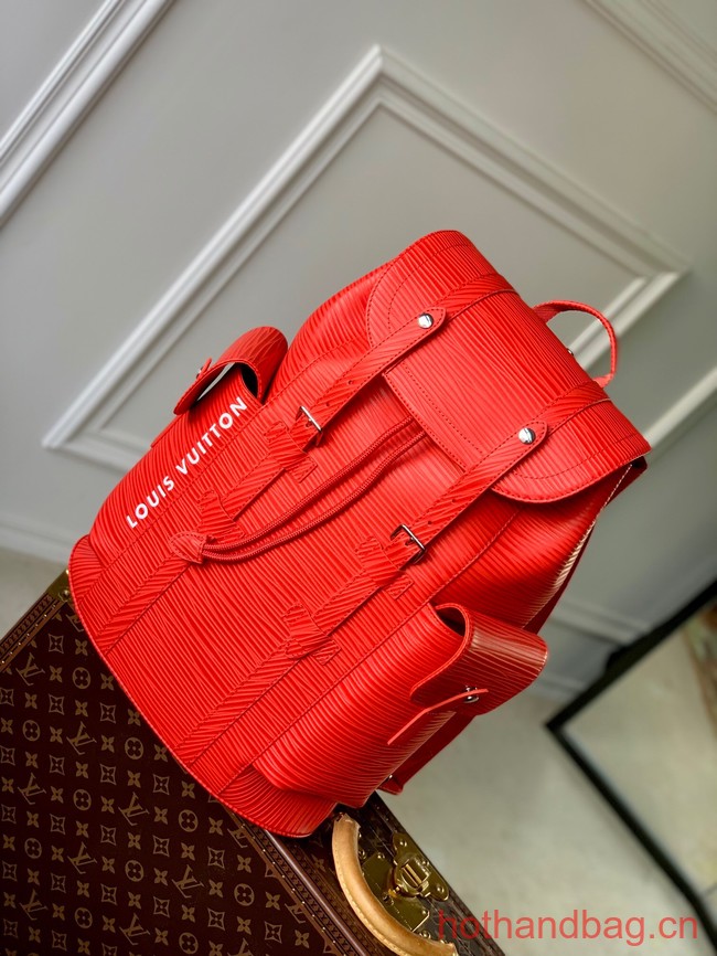 Louis vuitton Christopher MM M23764 Vermillion Red