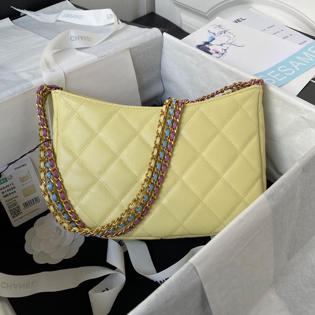 Chanel SMALL HOBO BAG AS4612 YELLOW