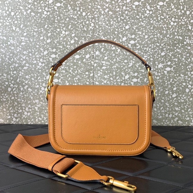 VALENTINO Loco calfskin leather bag B0M98 Apricot