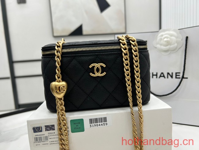 Chanel CLUTCH WITH CHAIN A68130 black