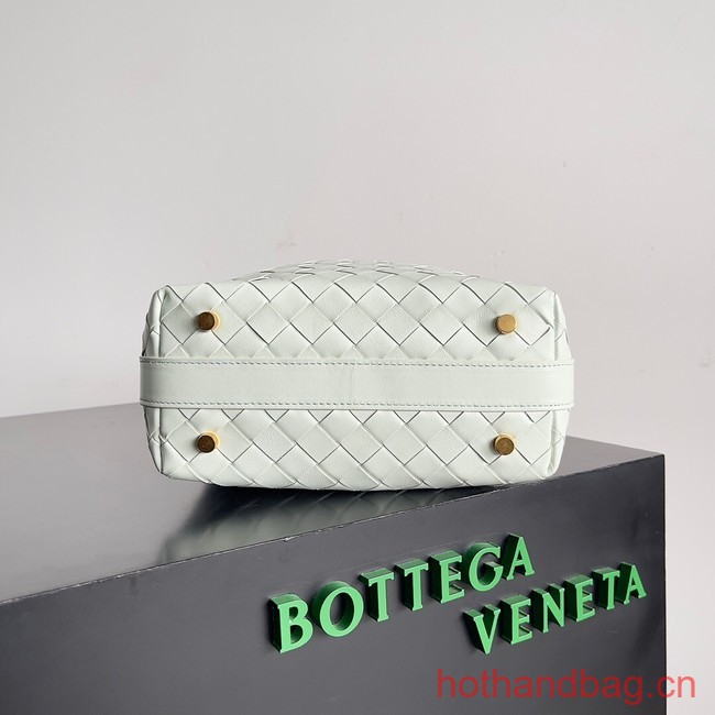 Bottega Veneta Mini Wallace 754443 sky blue