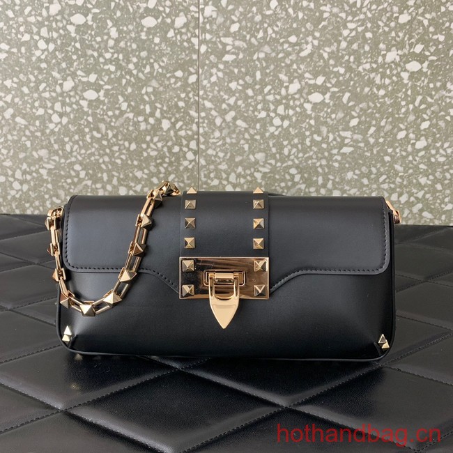 VALENTINO Rockstud 23 smooth calfskin bag 0M77Q black