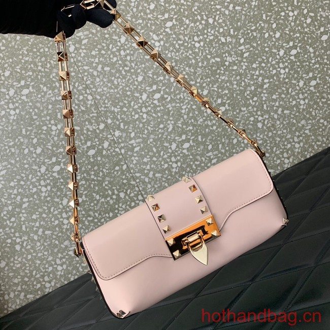 VALENTINO Rockstud 23 smooth calfskin bag 0M77Q pink