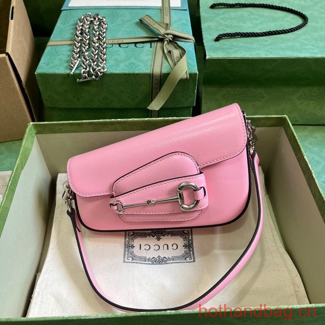 GUCCI HORSEBIT 1955 MINI SHOULDER BAG 774209 pink