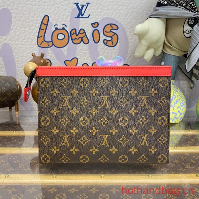 Louis Vuitton Pochette Voyage MM M82857 red