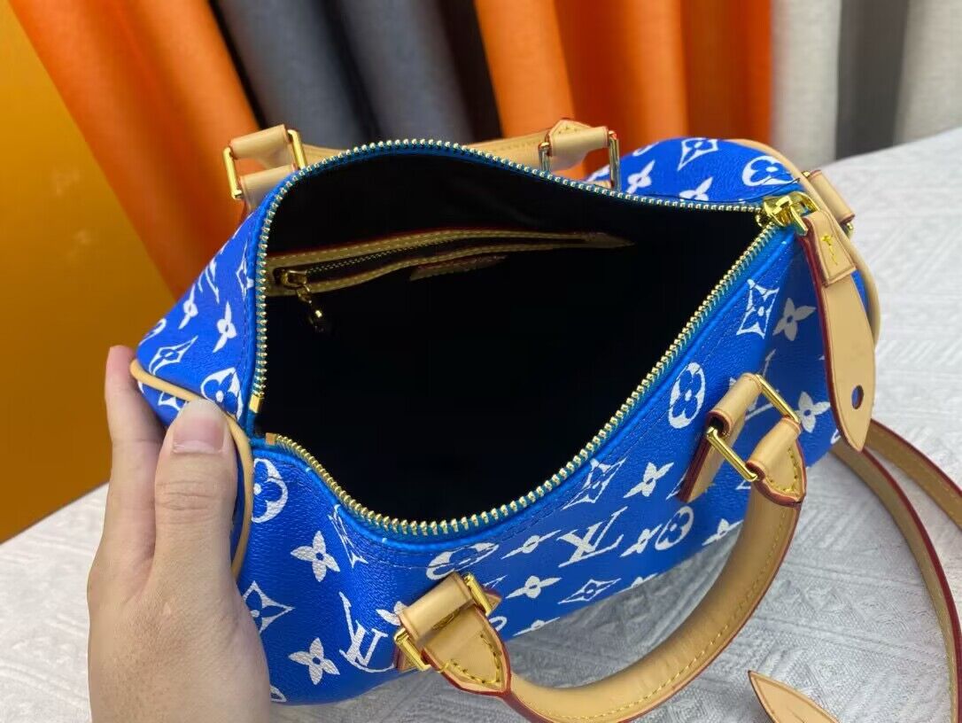 Louis Vuitton LV2024 Speedy 25 M24424 Blue