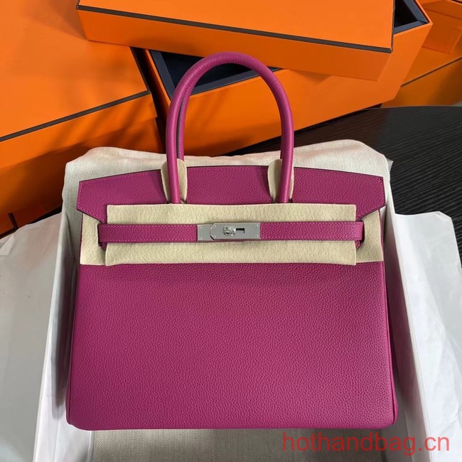 Hermes Original Togo Leather HB30O Fuchsia