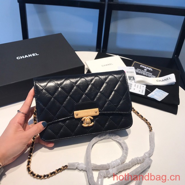 Chanel CLUTCH WITH CHAIN 81414 black