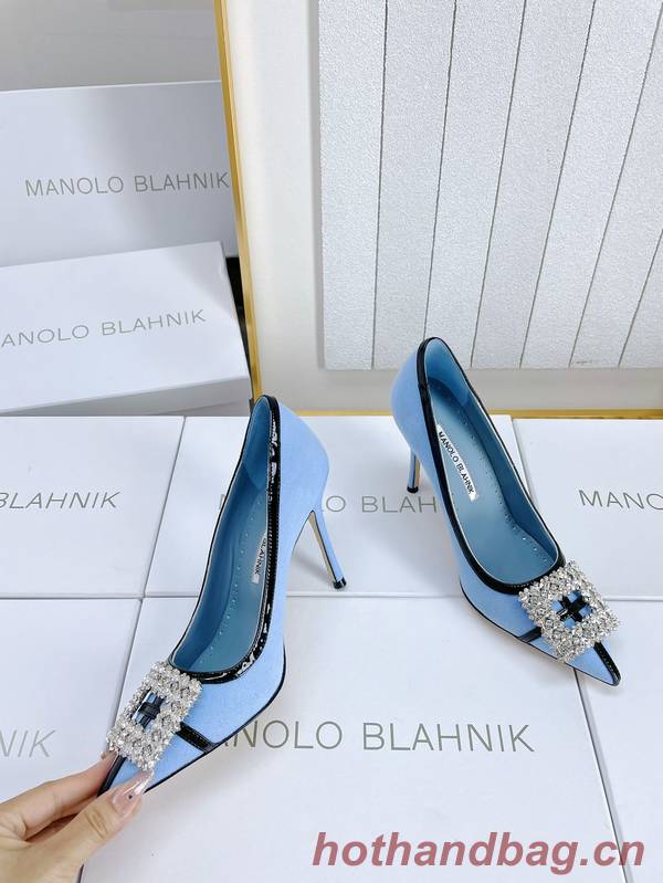 Manolo Blahnik Shoes MBS00050 Heel 10CM