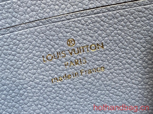 Louis Vuitton Wallet On Chain Lily M83233 Blue Hour