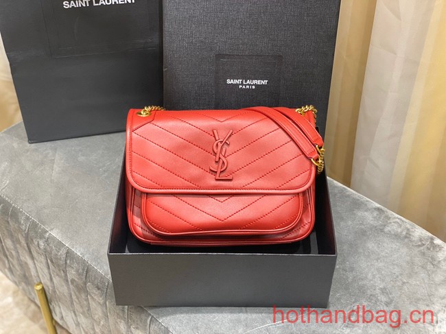 Yves Saint Laurent Medium Niki Chain Bag 498894 red