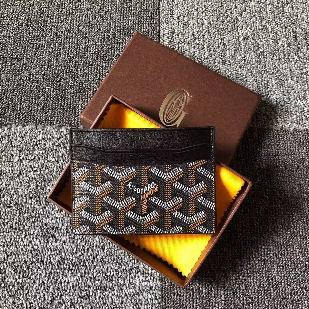 Goyard Card case G9988 Black