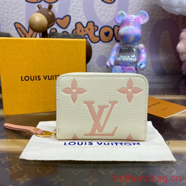 Louis Vuitton Zippy Coin Purse M60574 pink