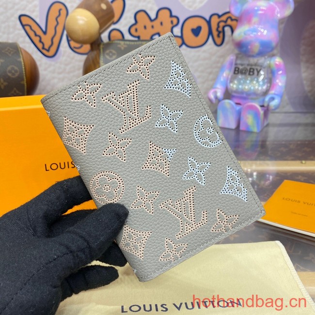 Louis Vuitton FLIGHT MODE Passport Cover M82721 Gray