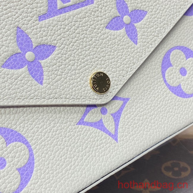 Louis Vuitton Felicie Pochette M83025 Bubble Tea Mauve