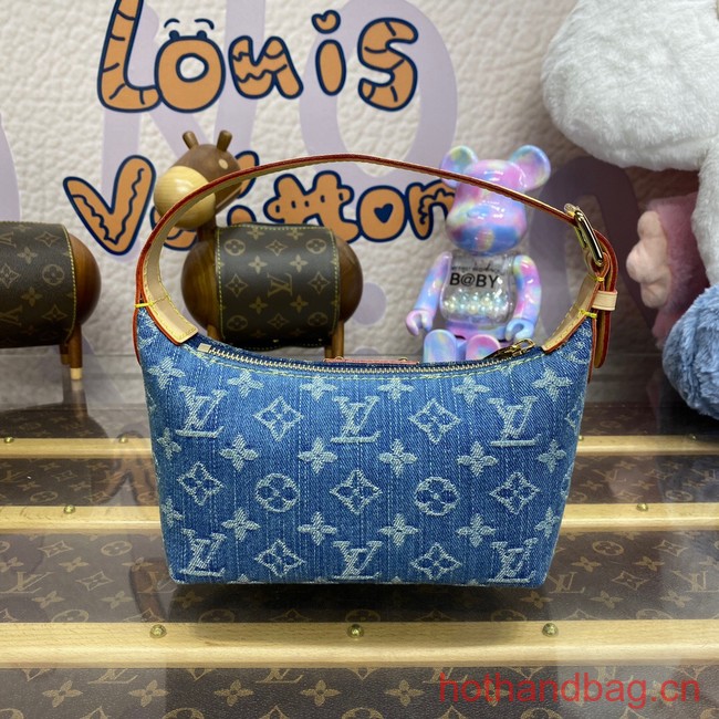 Louis Vuitton Hills Pochette M82949 Denim Blue