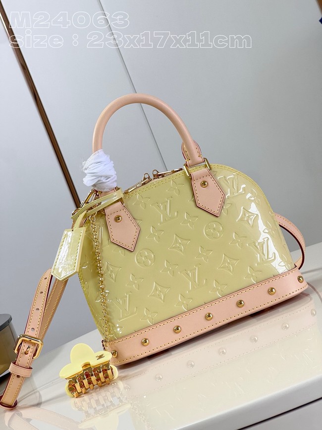 Louis Vuitton Alma BB M24063 Chic and Yellow