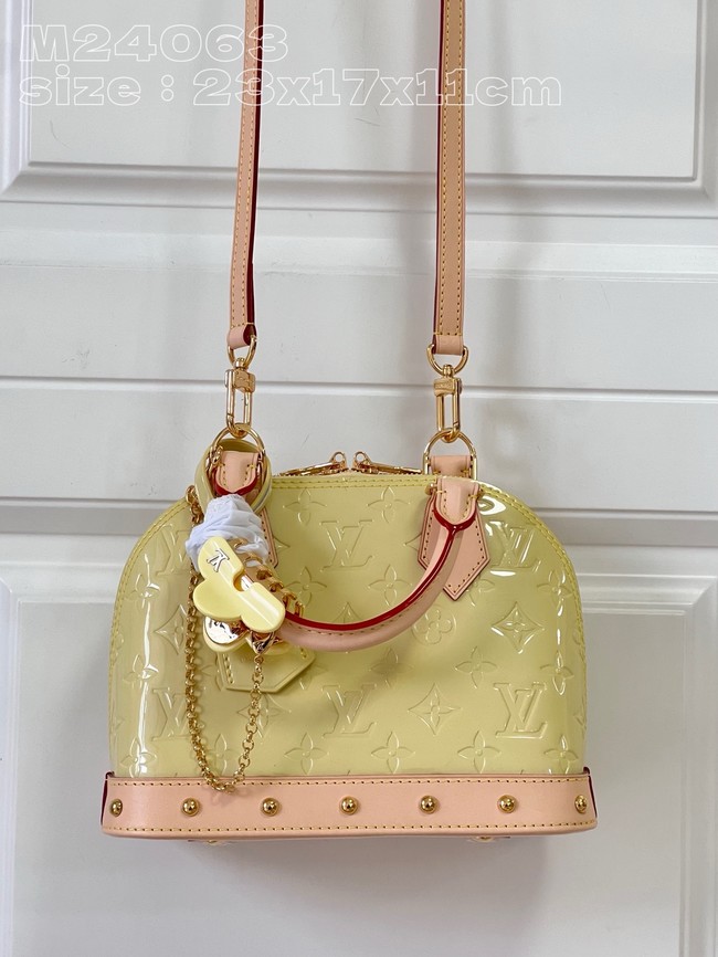 Louis Vuitton Alma BB M24063 Chic and Yellow