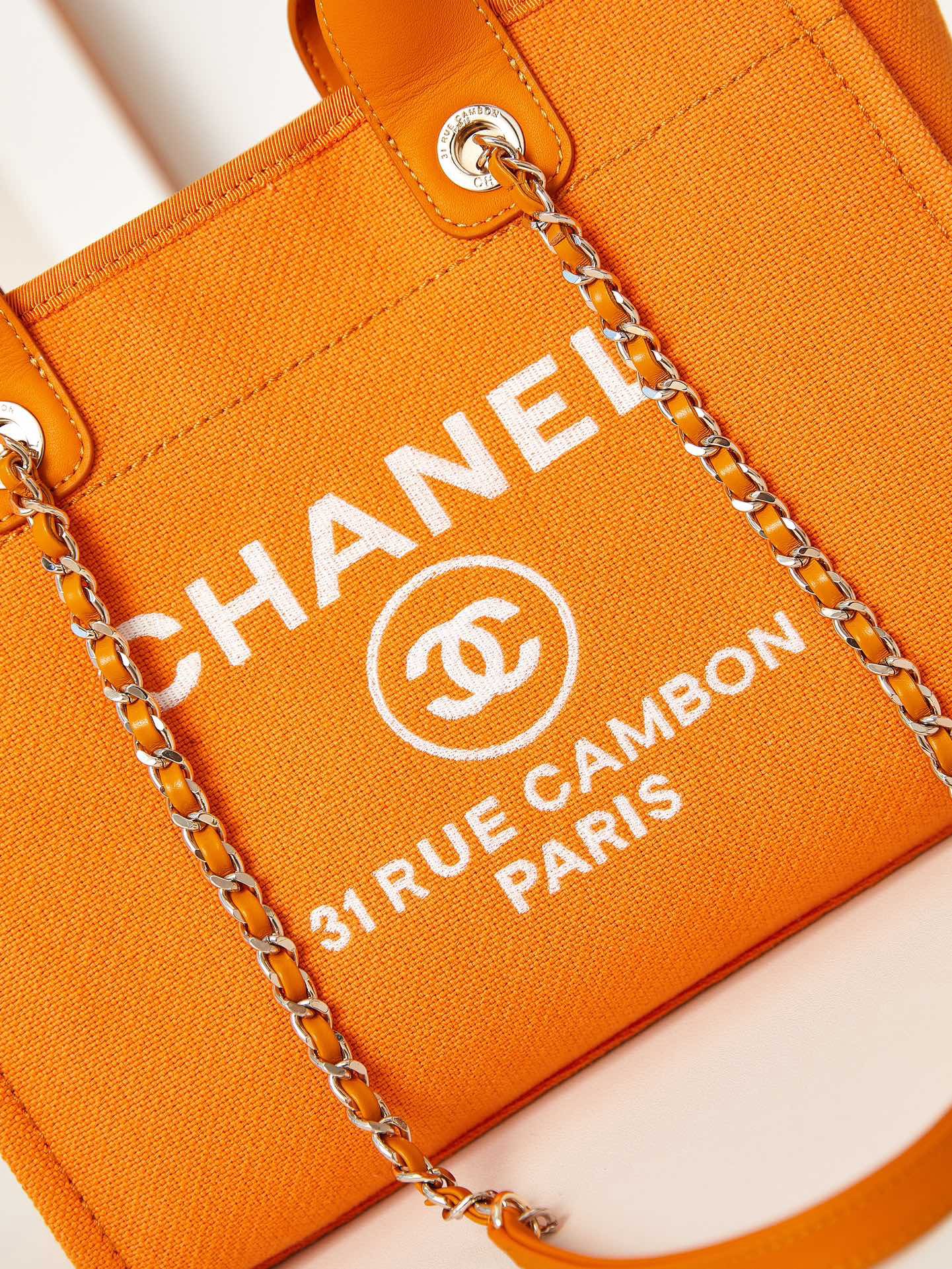 Chanel SHOPPING BAG AS3257 ORANGE