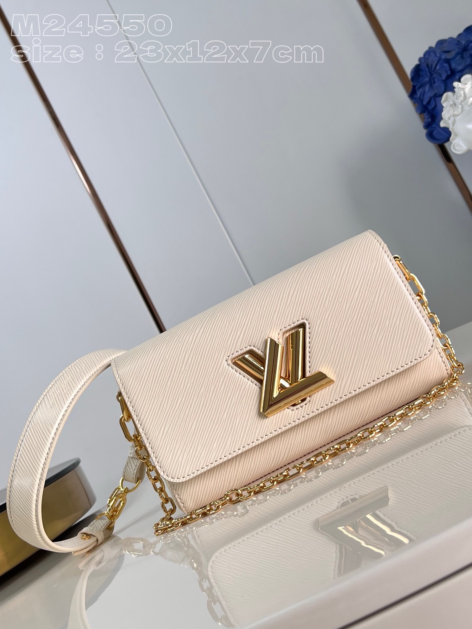 Louis Vuitton Twist West M24566 Quartz White