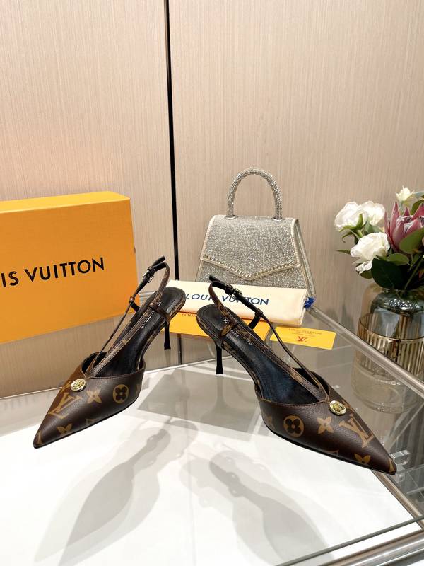 Louis Vuitton Shoes LVS00727 Heel 7CM