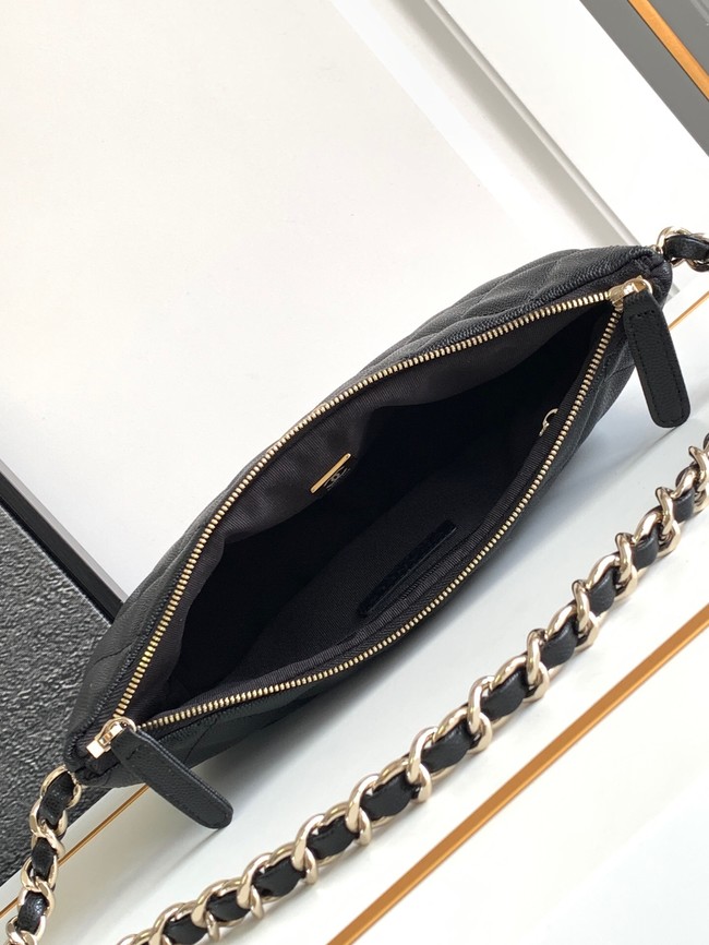 CHANEL HOBO HANDBAG AS4293 BLACK