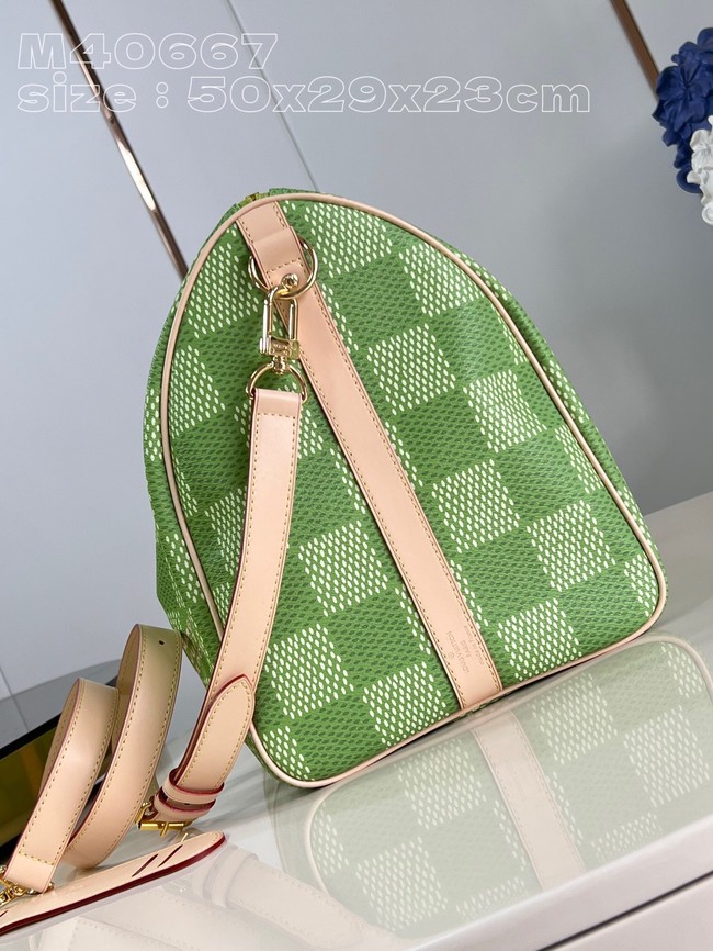 Louis Vuitton Keepall Bandouliere 45 N40713 Green