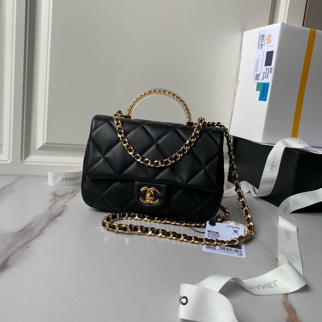 Chanel CLUTCH WITH CHAIN AS4848 black