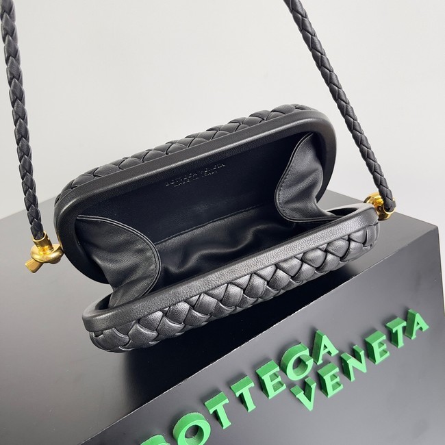 Bottega Veneta Knot With Chain A776662 black