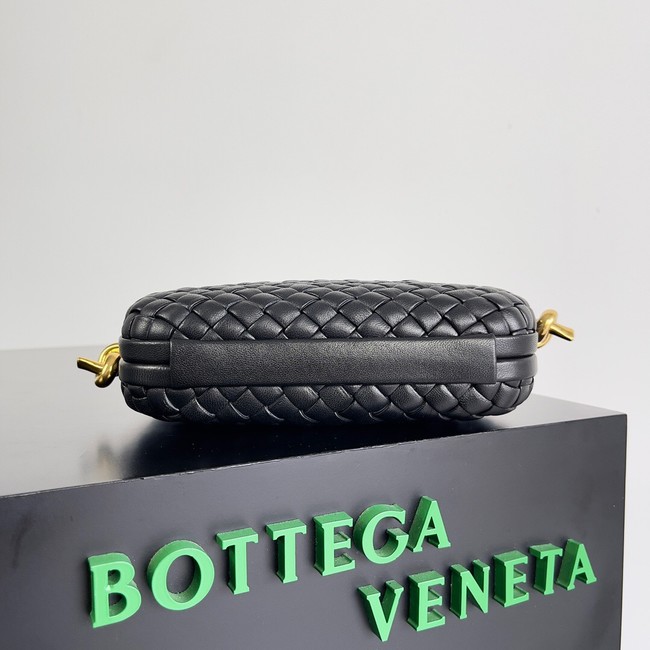 Bottega Veneta Knot With Chain A776662 black