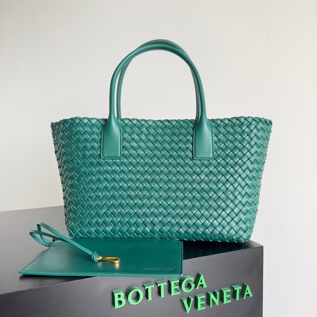 Bottega Veneta Small Cabat 730297 Emerald green