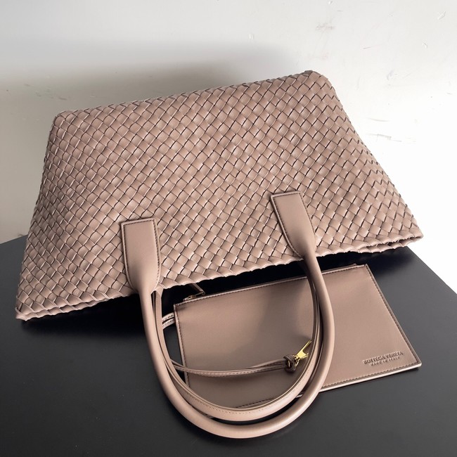 Bottega Veneta Small Cabat 730297 Taupe grey