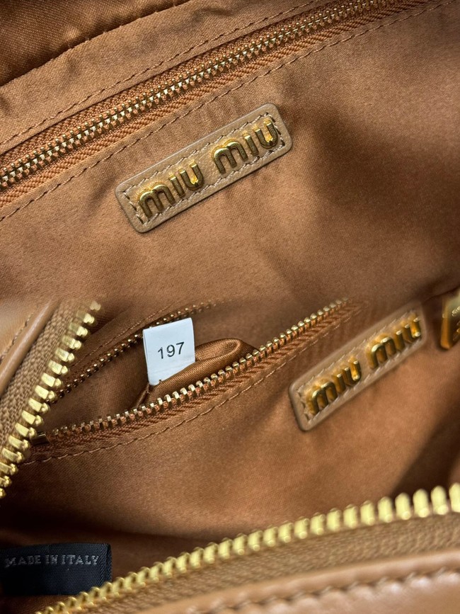 miu miu Shoulder Bag 5BC158 brown